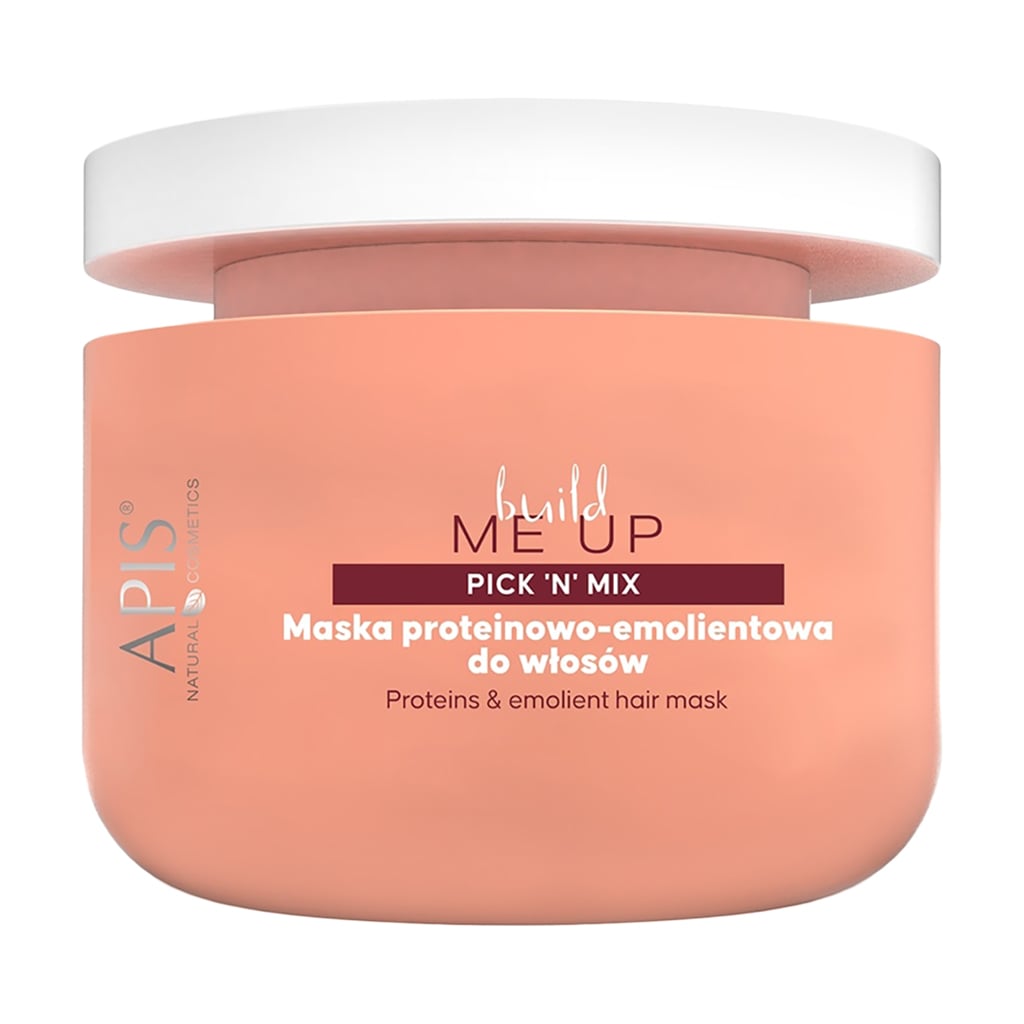 Маска для волосся Apis Natural Cosmetics Pick'N'Mix Build Me Up Proteins &amp; Emolient Hair Mask, 250 мл